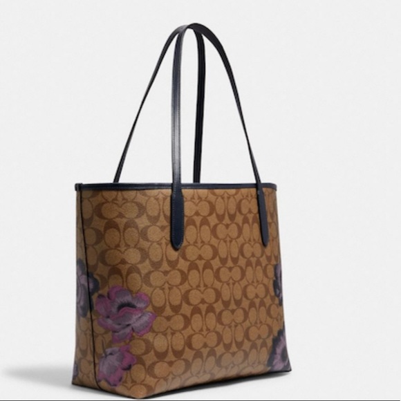 New Coach kaffe large tote - Picture 2 of 5